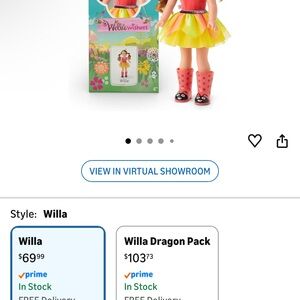 American Girl WellieWishers Willa Doll